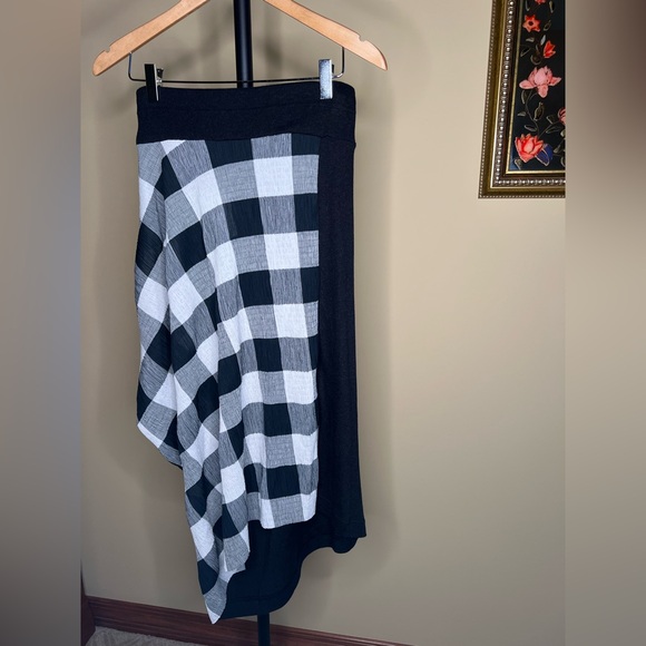 Yohji Yamamoto Skirt and Blouse Set Gingham Black and White Size S - Picture 11 of 16